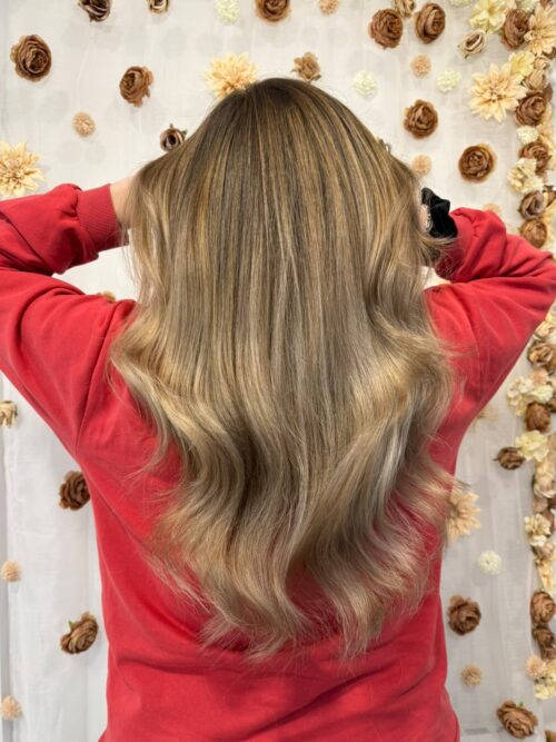 Balayage blond beige – Line-Ay Coiffure Bonneville